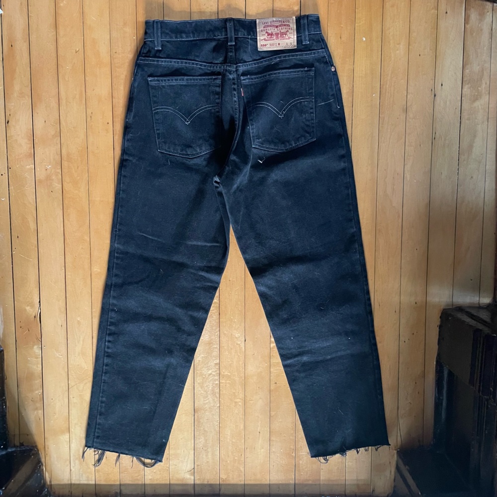 Vintage black Levi 550
